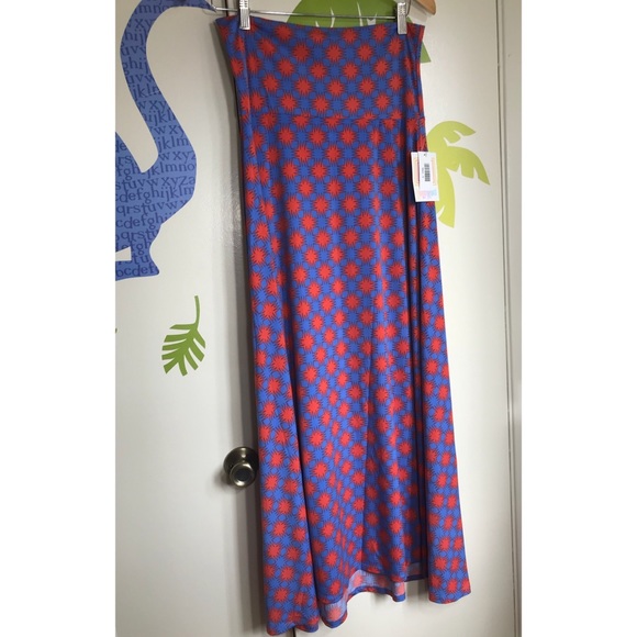 Lularoe Maxi Geometric Print  Long Skirt Sz Small - Picture 2 of 7